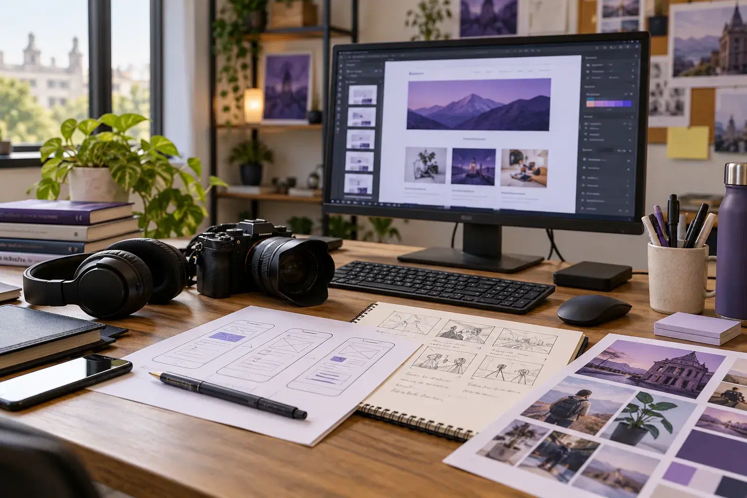Creative tools for design, marketing and video work